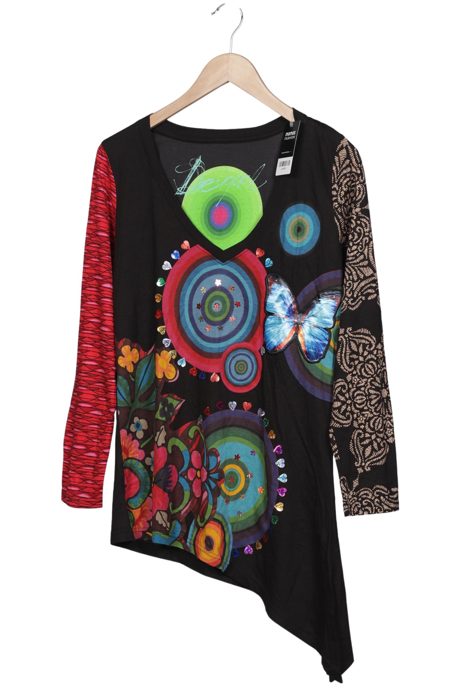 

Desigual Damen Langarmshirt, schwarz, Gr. 44