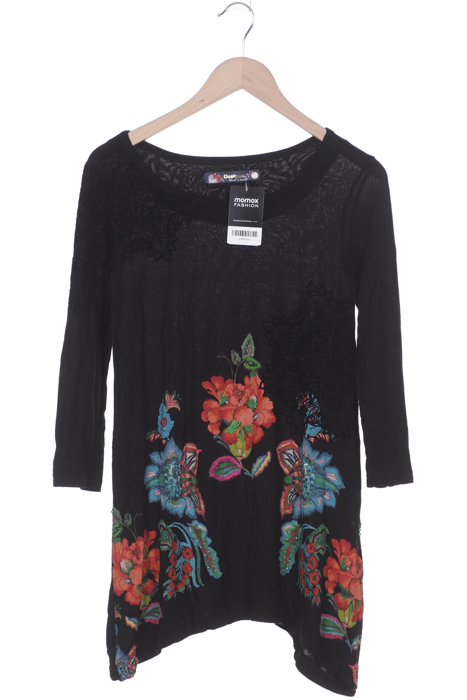 

Desigual Damen Langarmshirt, schwarz, Gr. 36