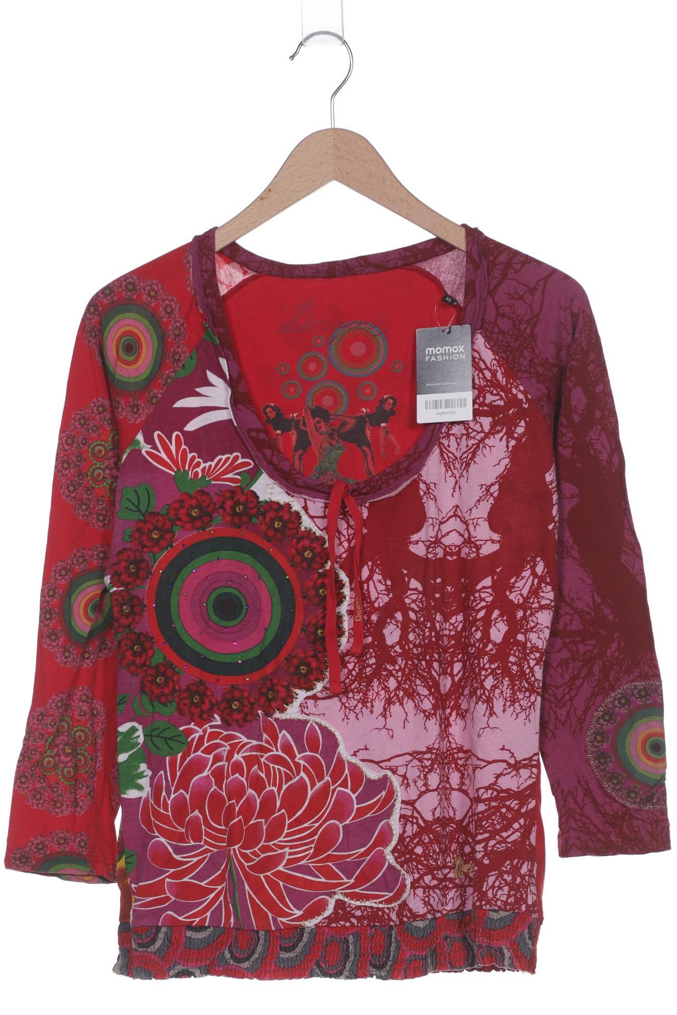 

Desigual Damen Langarmshirt, rot, Gr. 44