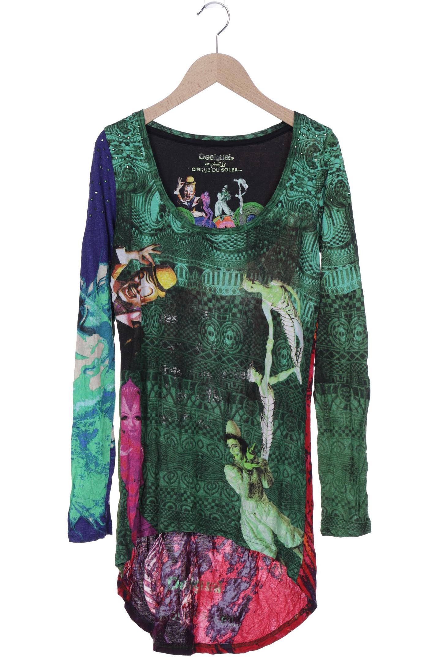 

Desigual Damen Langarmshirt, grün, Gr. 38