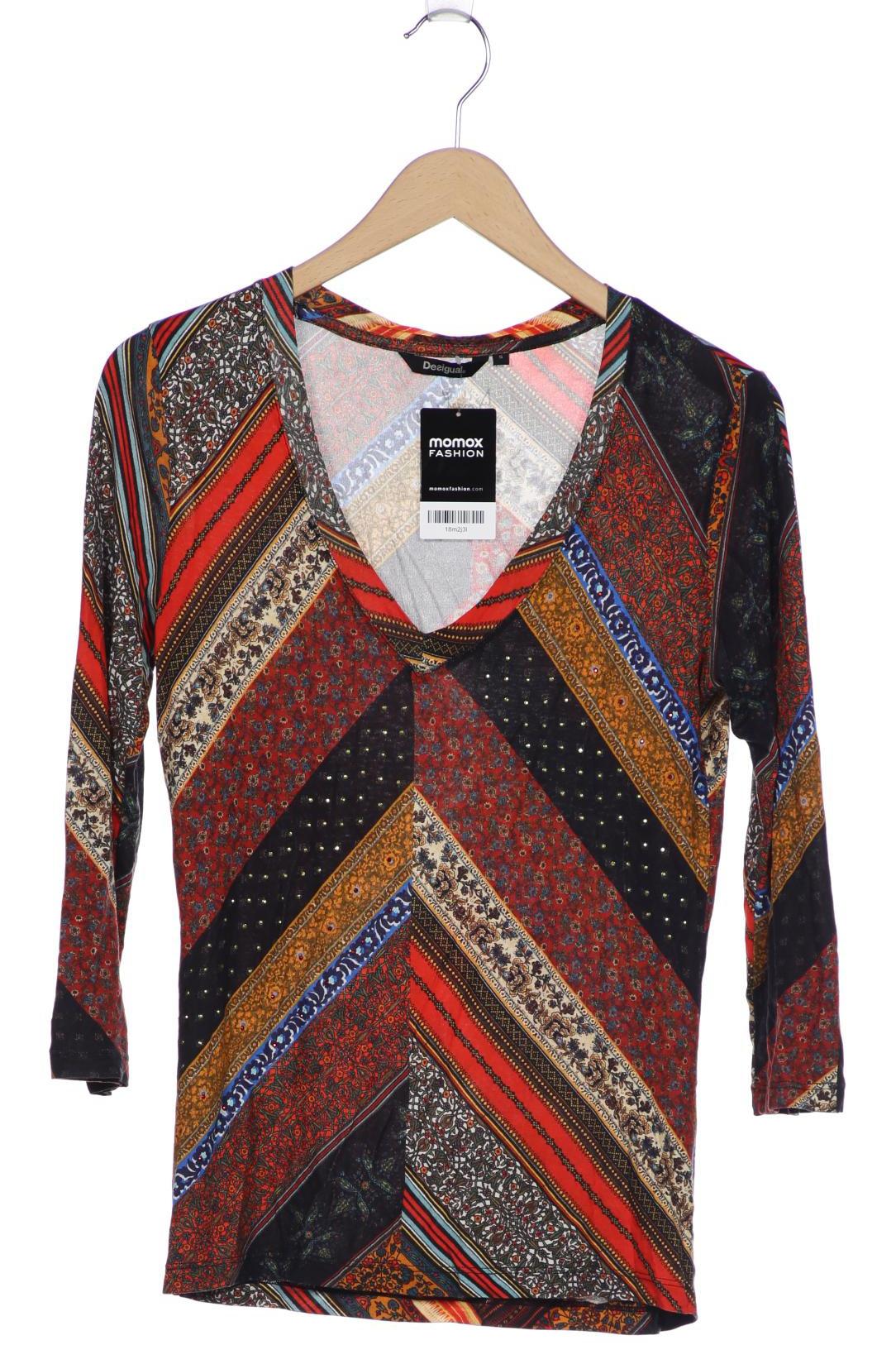 

Desigual Damen Langarmshirt, mehrfarbig, Gr. 36
