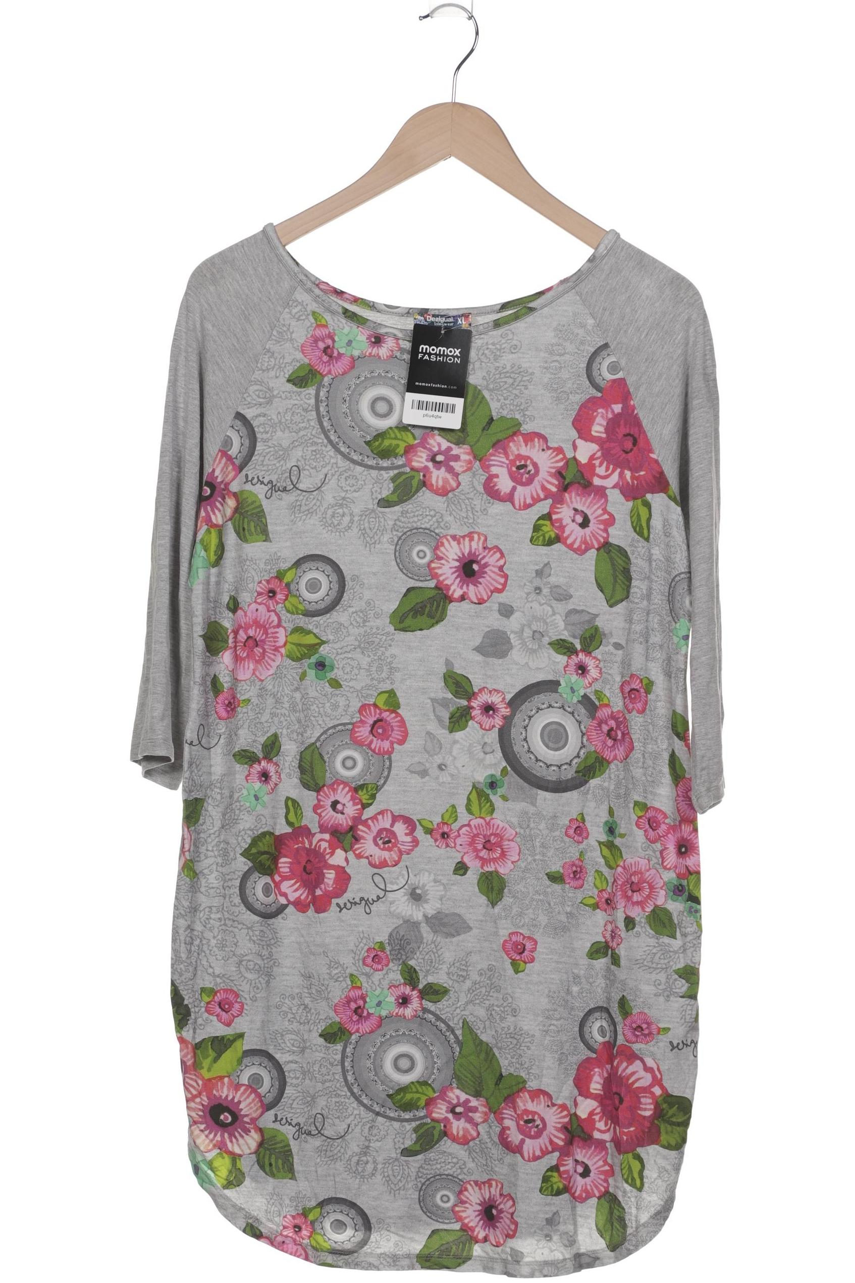 

Desigual Damen Langarmshirt, grau, Gr. 44