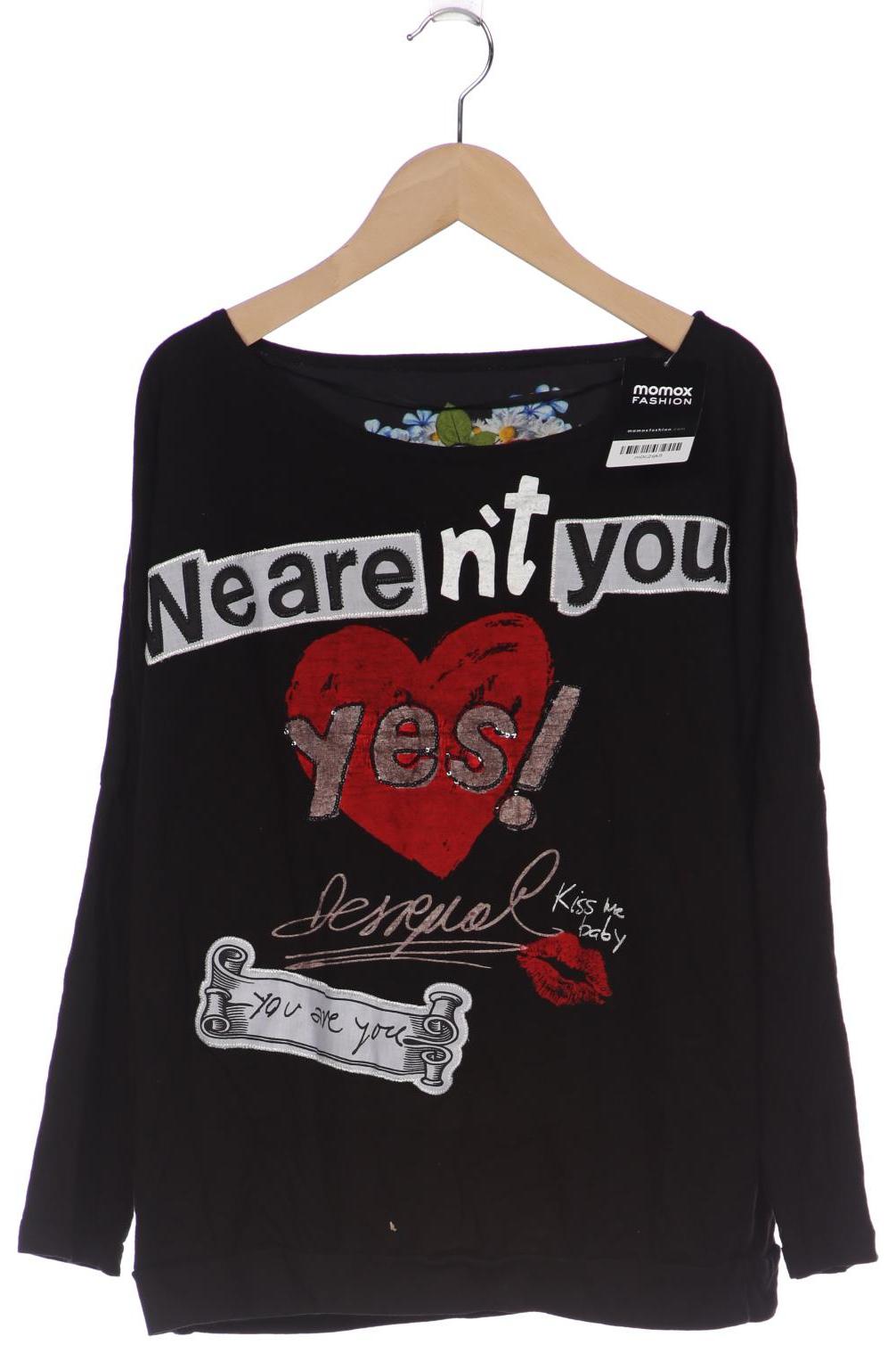 

Desigual Damen Langarmshirt, schwarz