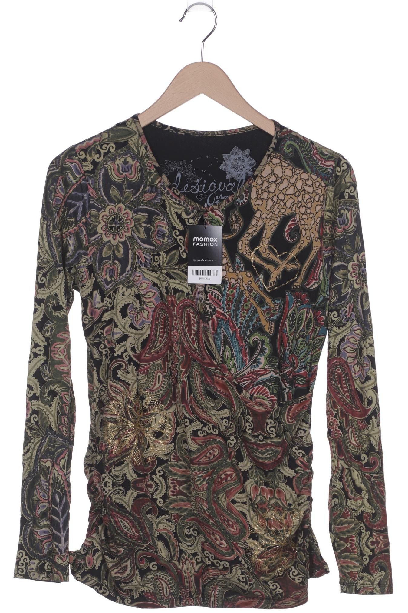 

Desigual Damen Langarmshirt, mehrfarbig, Gr. 42