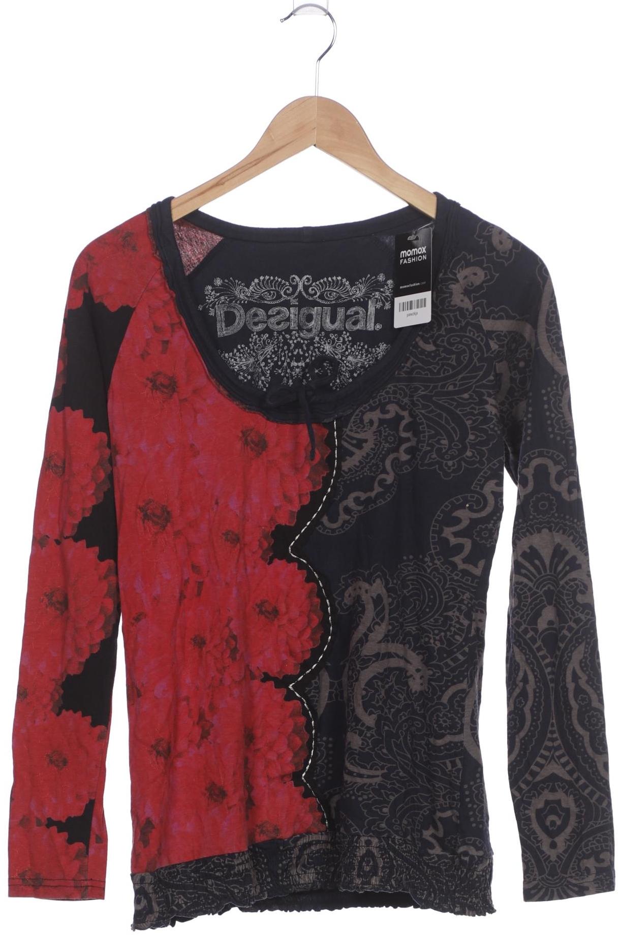 

Desigual Damen Langarmshirt, marineblau, Gr. 42