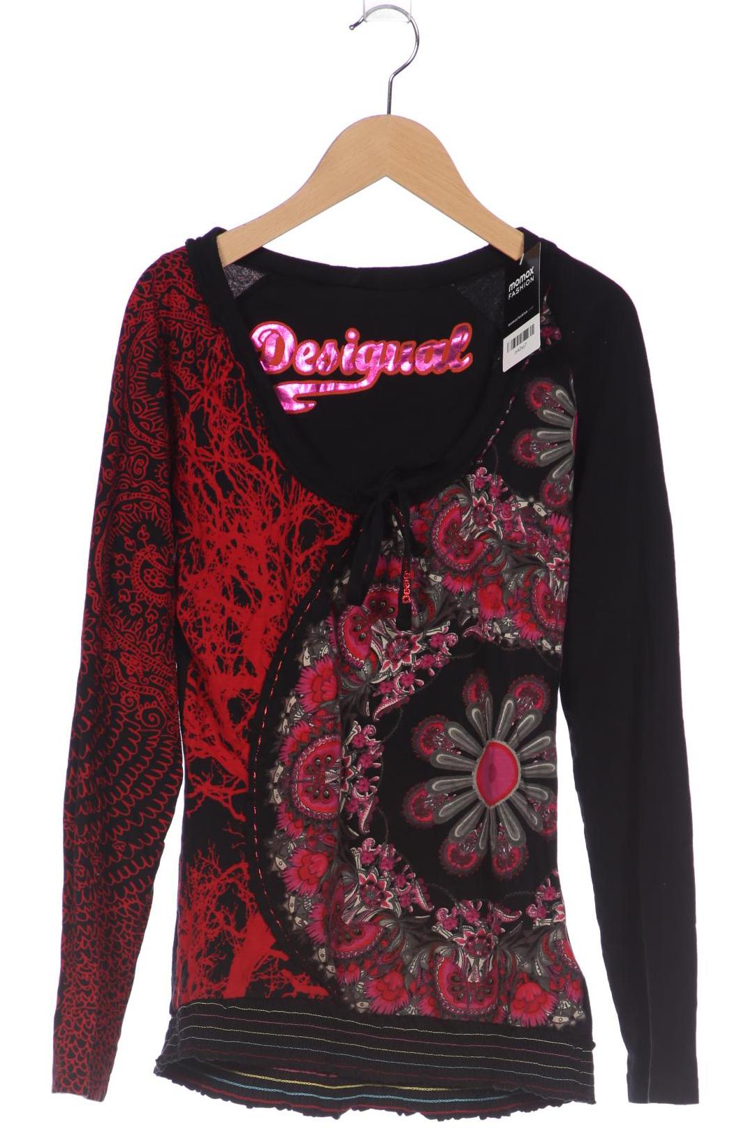 

Desigual Damen Langarmshirt, schwarz, Gr. 38