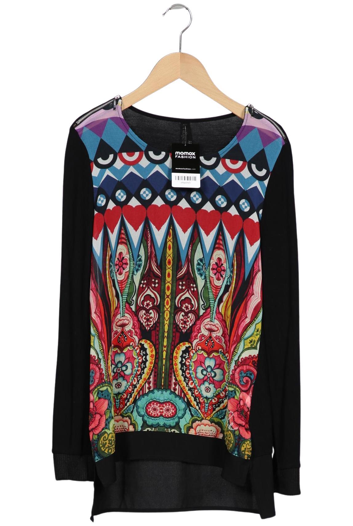 

Desigual Damen Langarmshirt, schwarz, Gr. 36