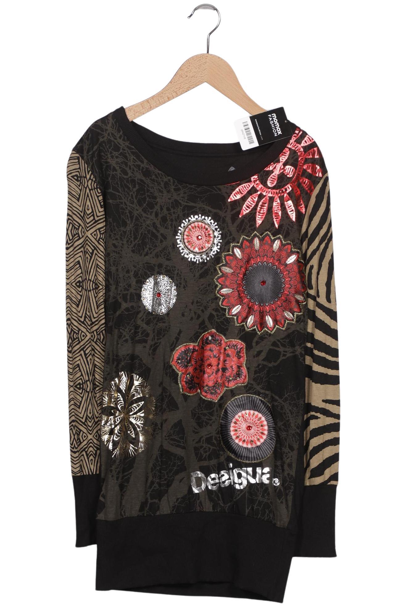 

Desigual Damen Langarmshirt, schwarz, Gr. 36