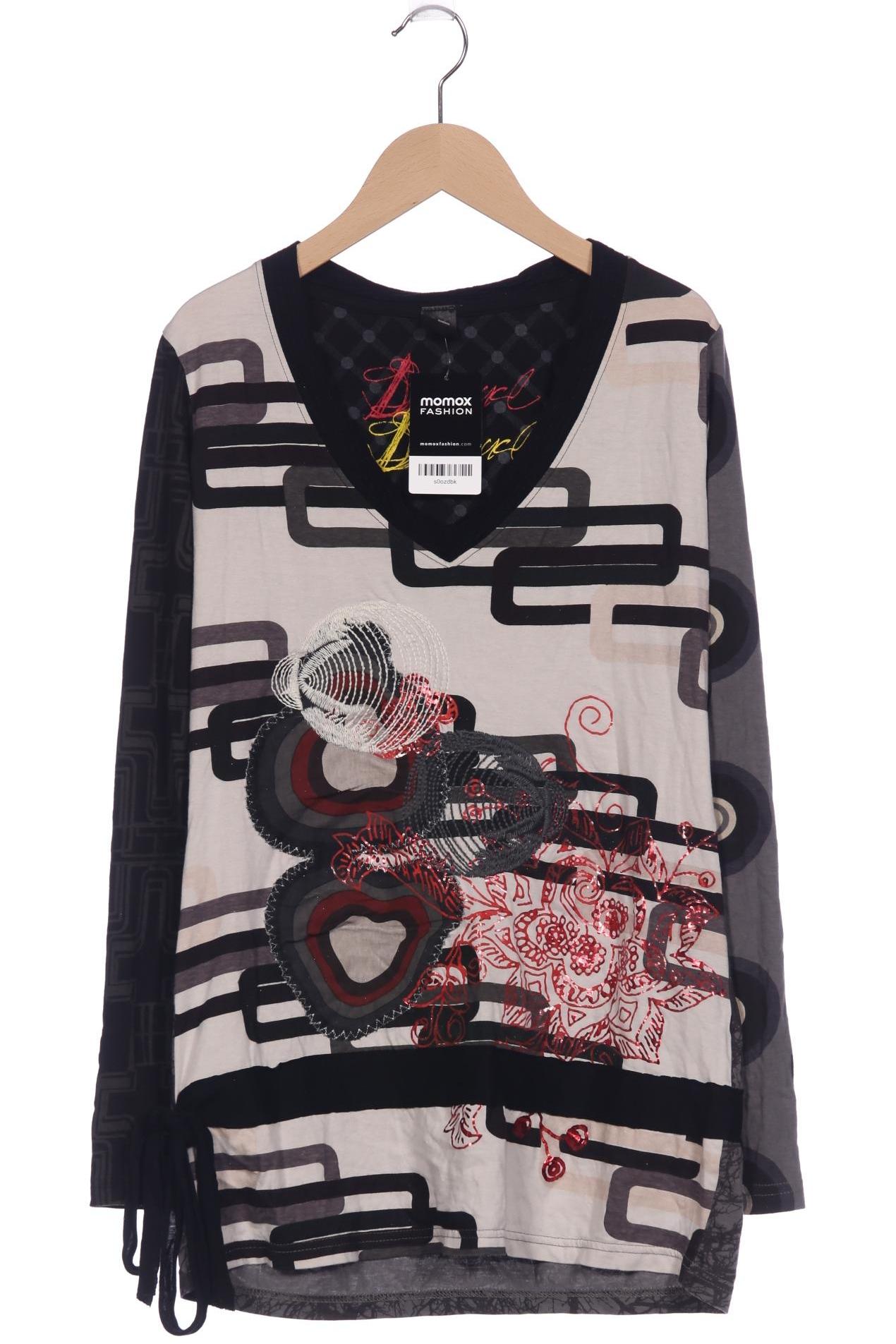 

Desigual Damen Langarmshirt, schwarz, Gr. 42