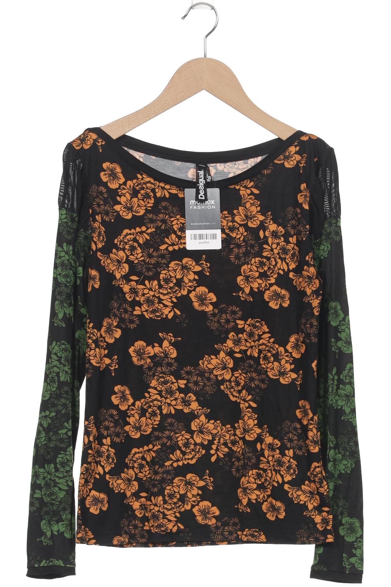 

Desigual Damen Langarmshirt, schwarz, Gr. 36