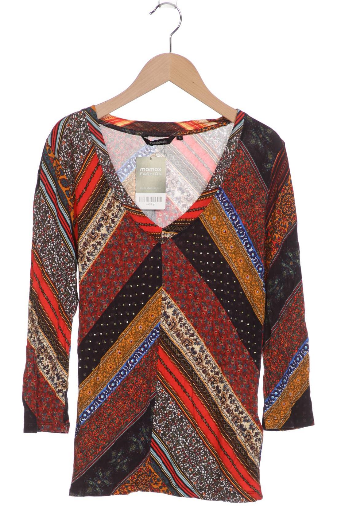 

Desigual Damen Langarmshirt, mehrfarbig, Gr. 36