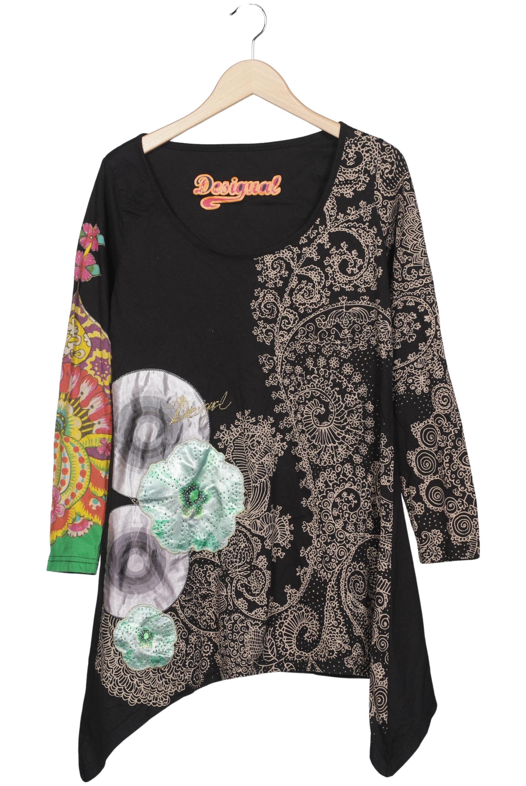 

Desigual Damen Langarmshirt, mehrfarbig, Gr. 44