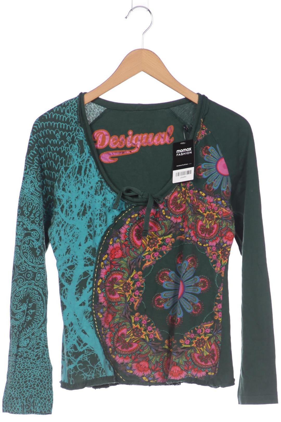

Desigual Damen Langarmshirt, grün, Gr. 44