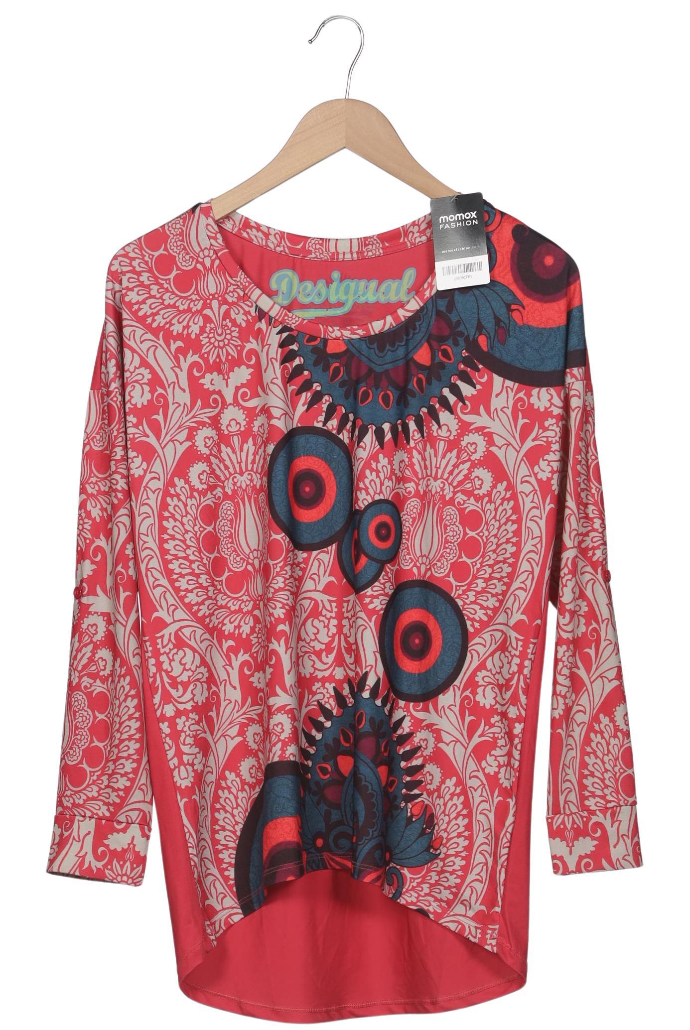 

Desigual Damen Langarmshirt, rot, Gr. 42