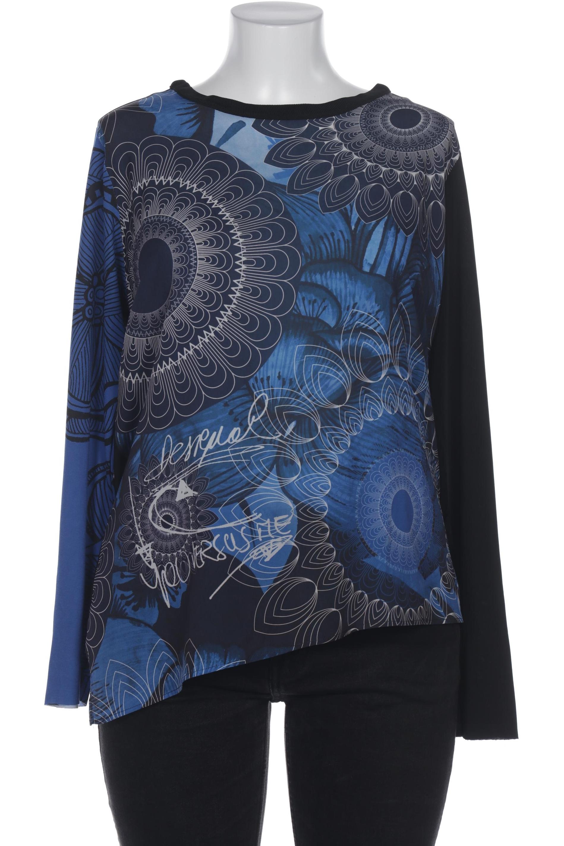 

Desigual Damen Langarmshirt, schwarz, Gr. 42
