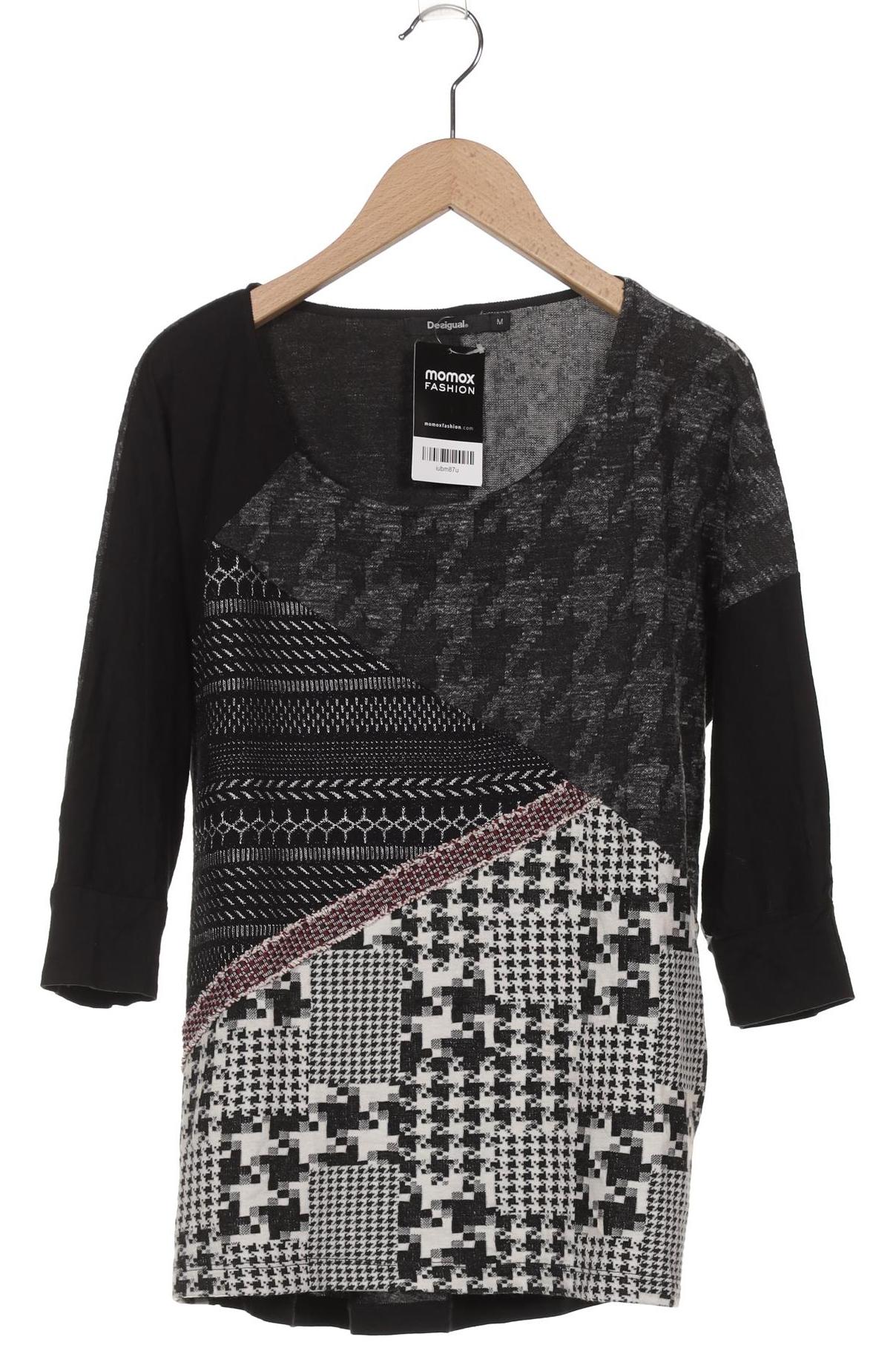 

Desigual Damen Langarmshirt, schwarz, Gr. 38