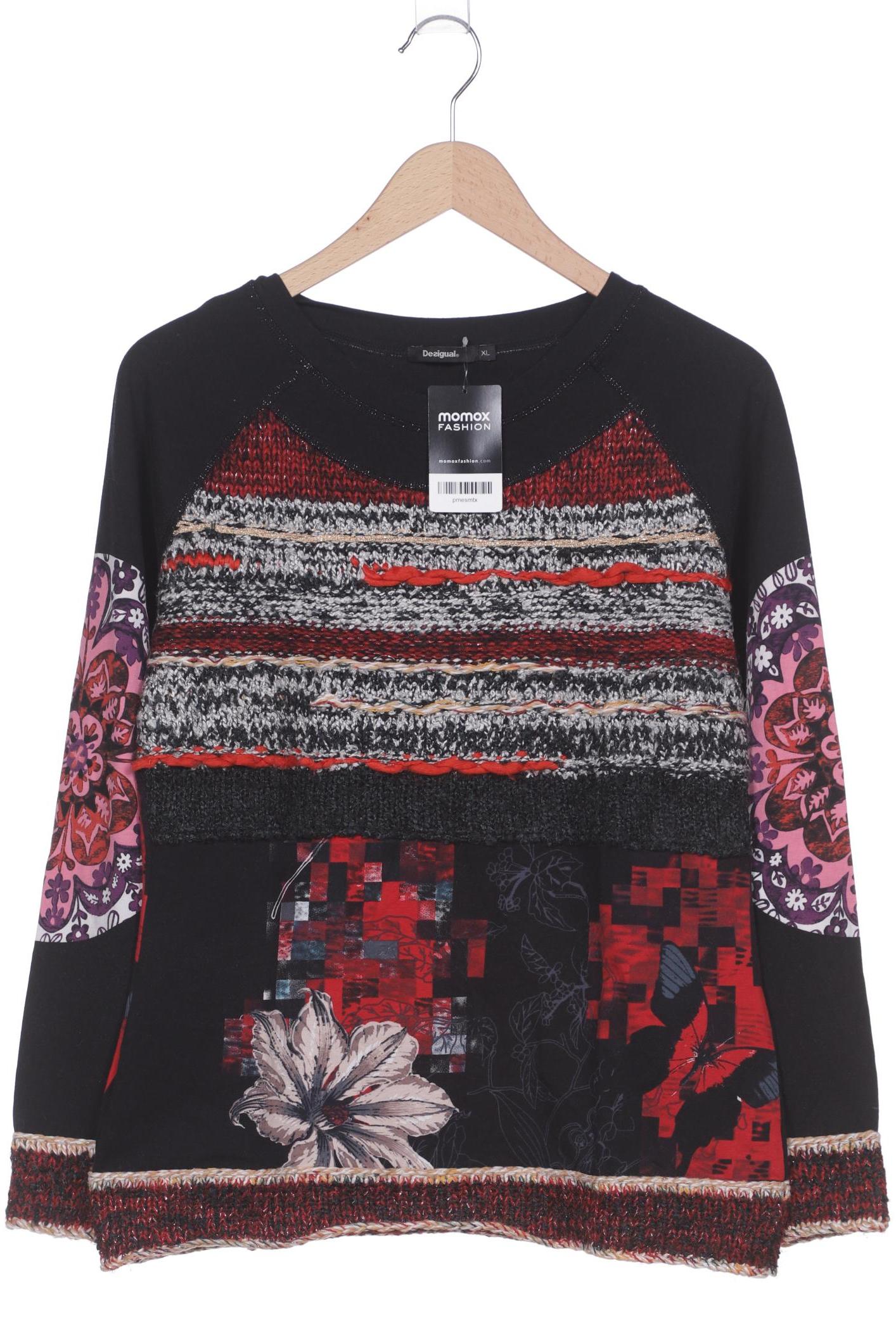 

Desigual Damen Langarmshirt, schwarz, Gr. 44