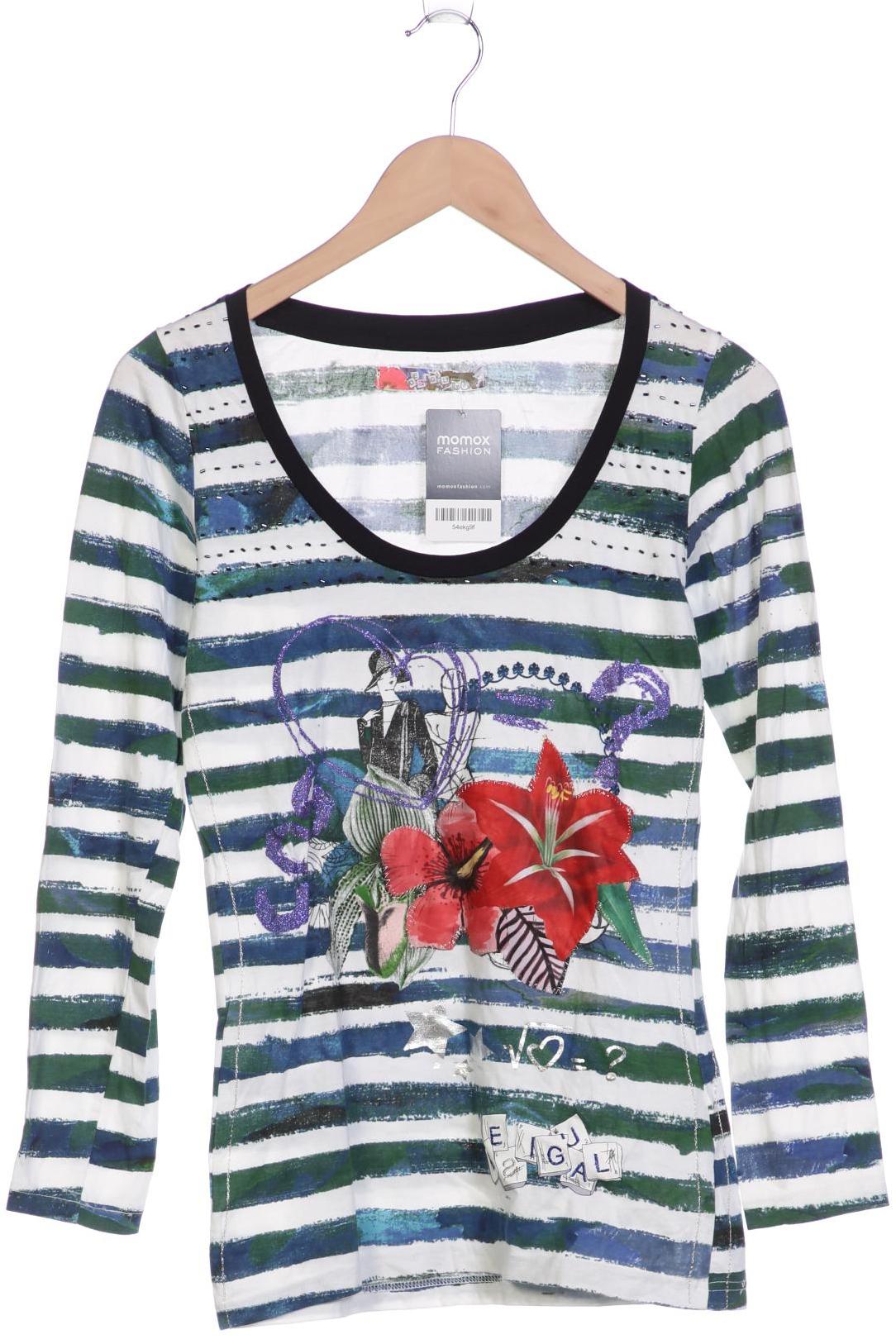 

Desigual Damen Langarmshirt, mehrfarbig, Gr. 38