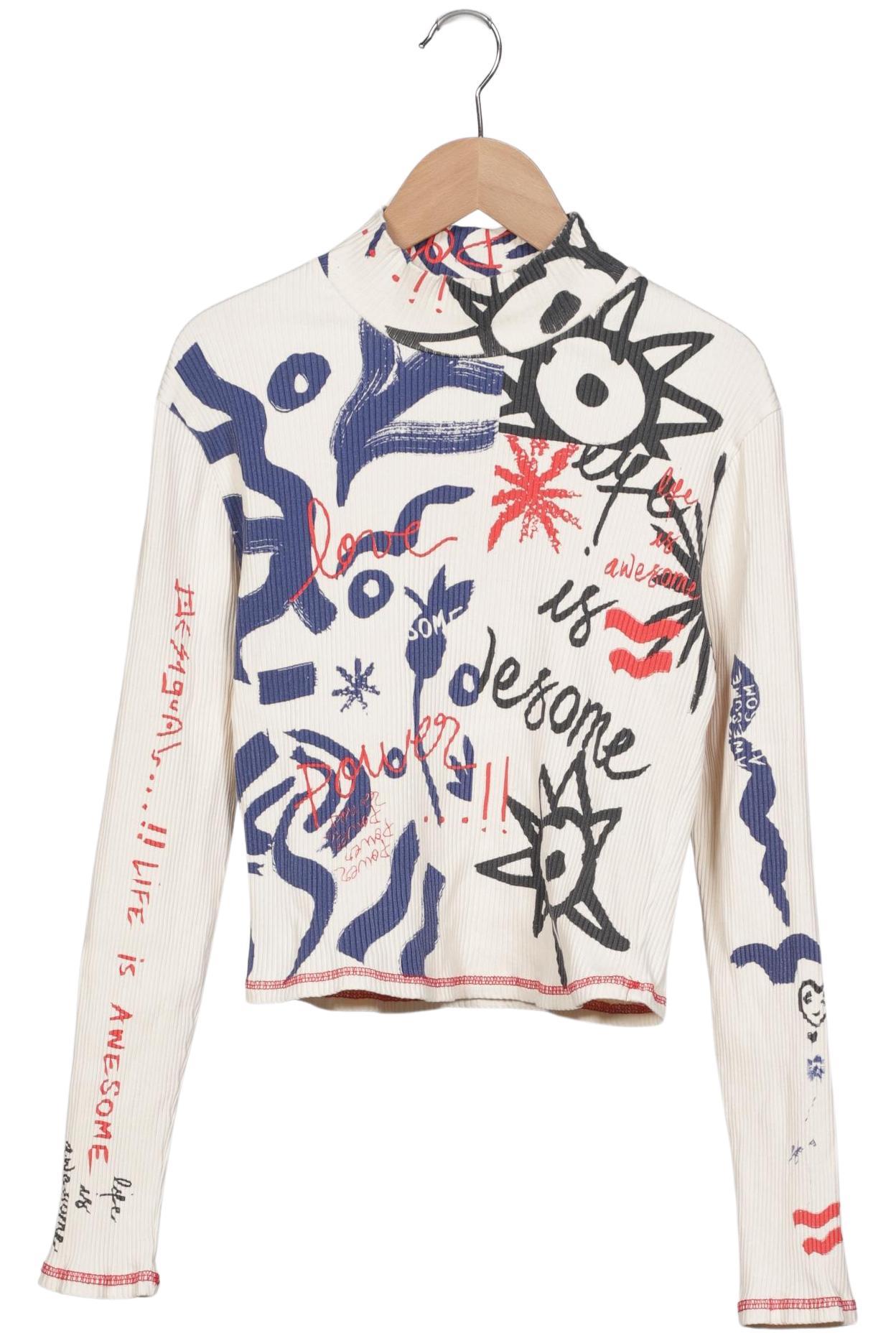 

Desigual Damen Langarmshirt, mehrfarbig, Gr. 42