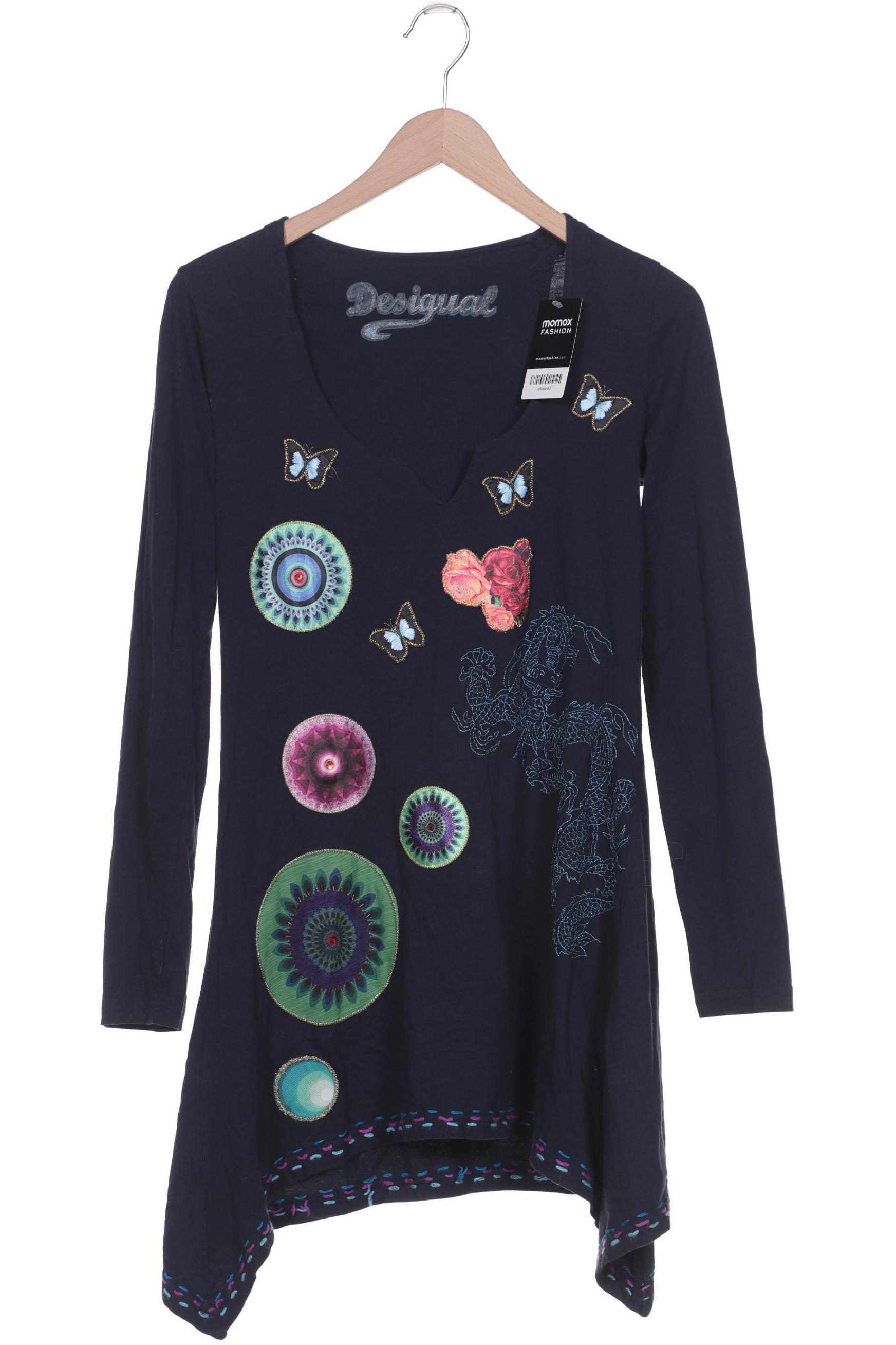 

Desigual Damen Langarmshirt, marineblau