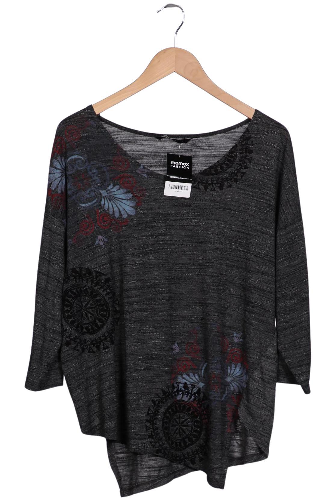 

Desigual Damen Langarmshirt, grau, Gr. 42