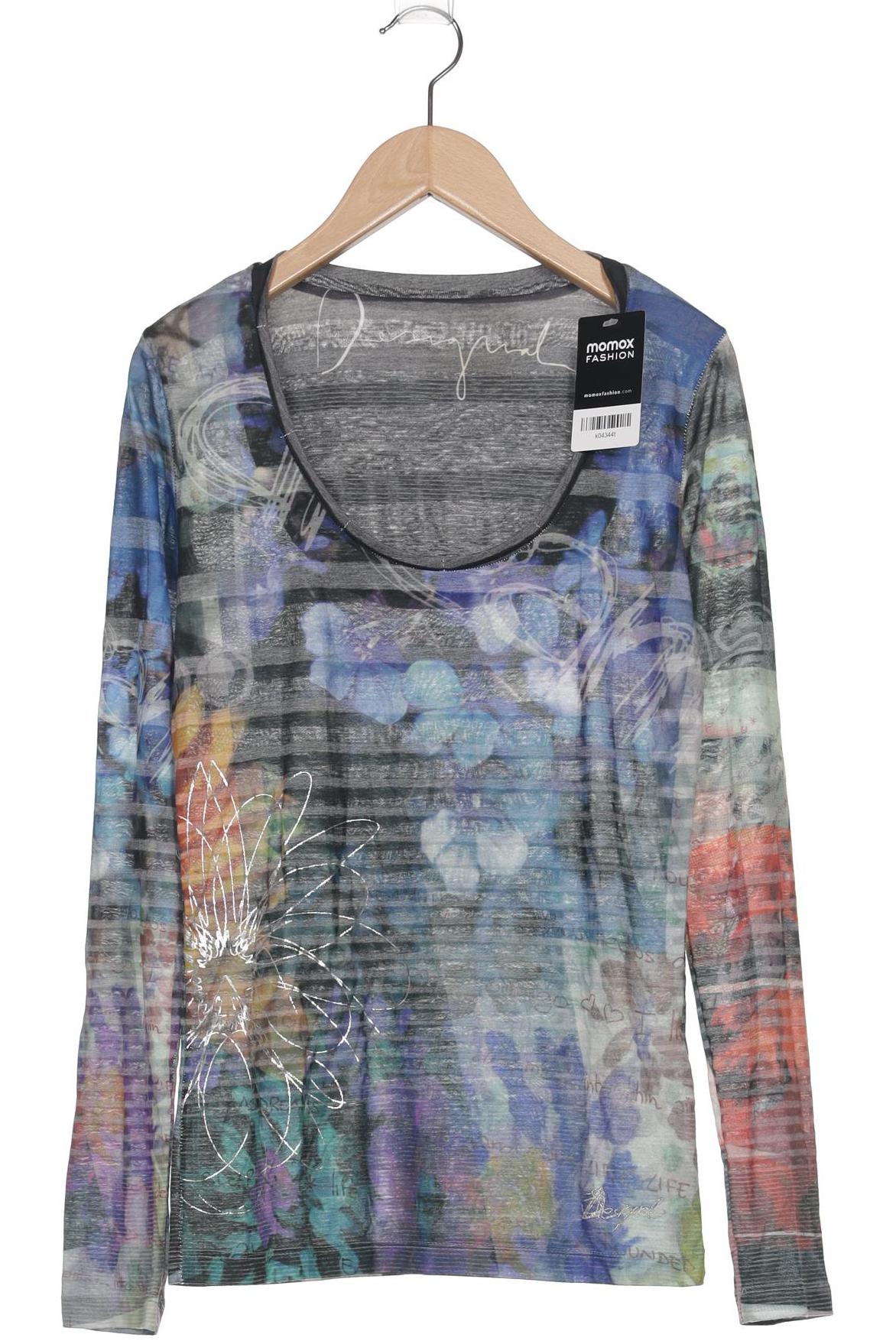 

Desigual Damen Langarmshirt, mehrfarbig, Gr. 36