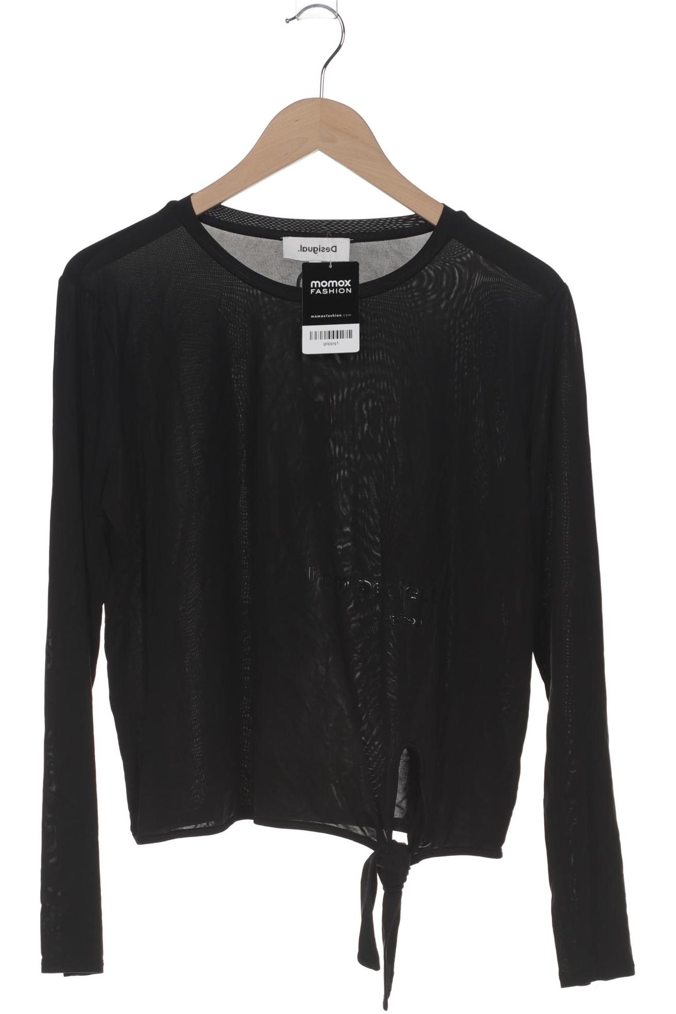 

Desigual Damen Langarmshirt, schwarz, Gr. 42