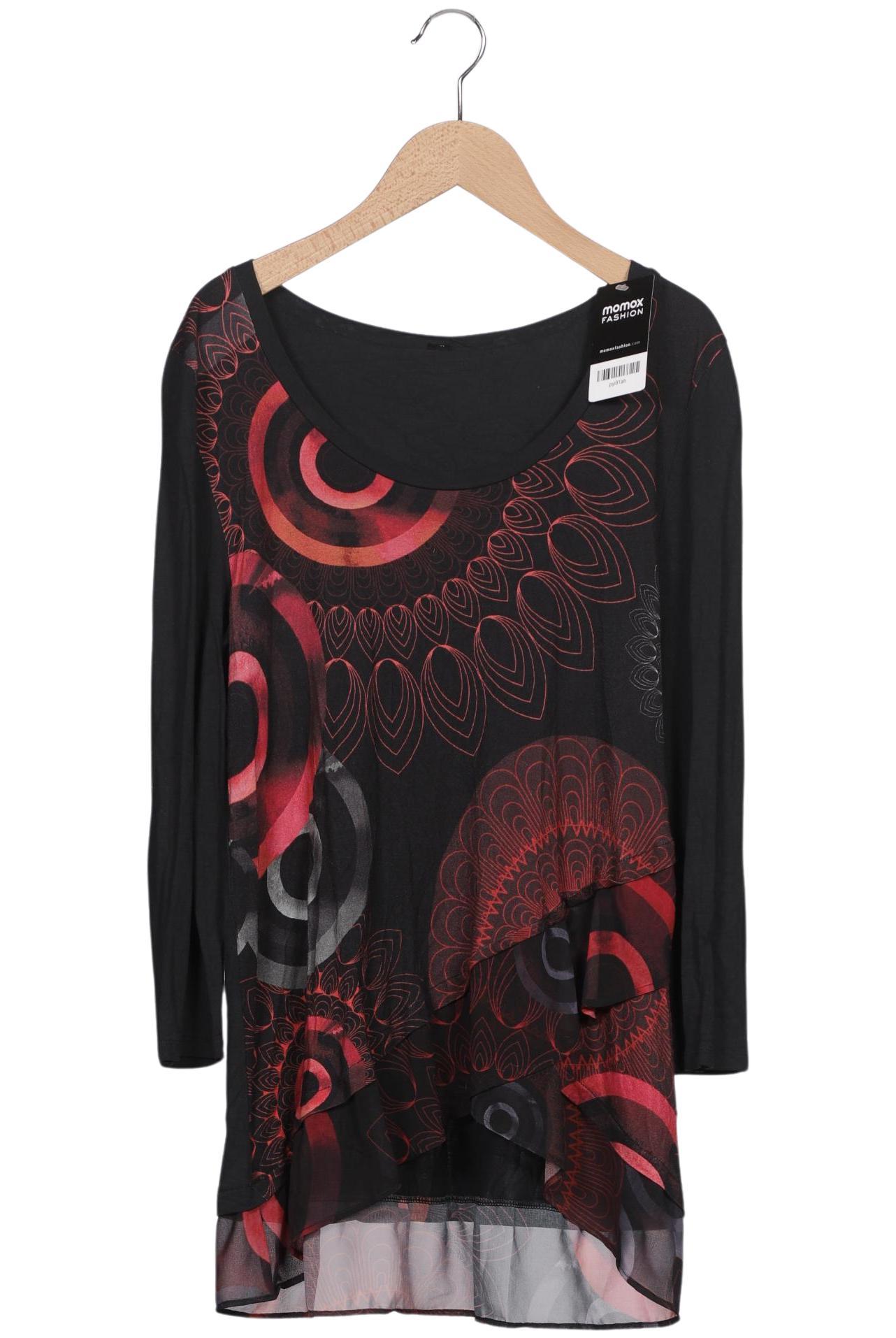 

Desigual Damen Langarmshirt, schwarz, Gr. 42