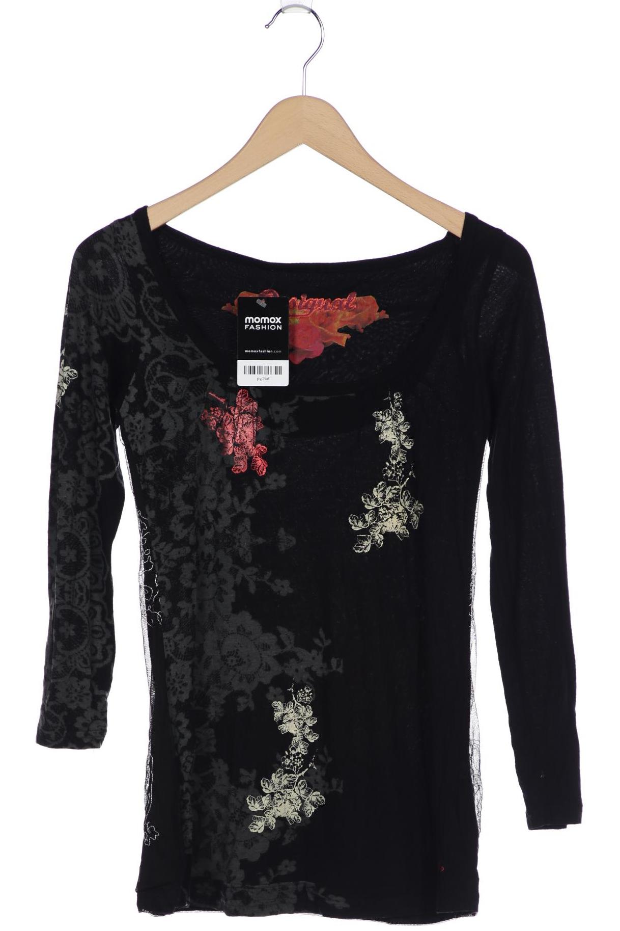 

Desigual Damen Langarmshirt, schwarz