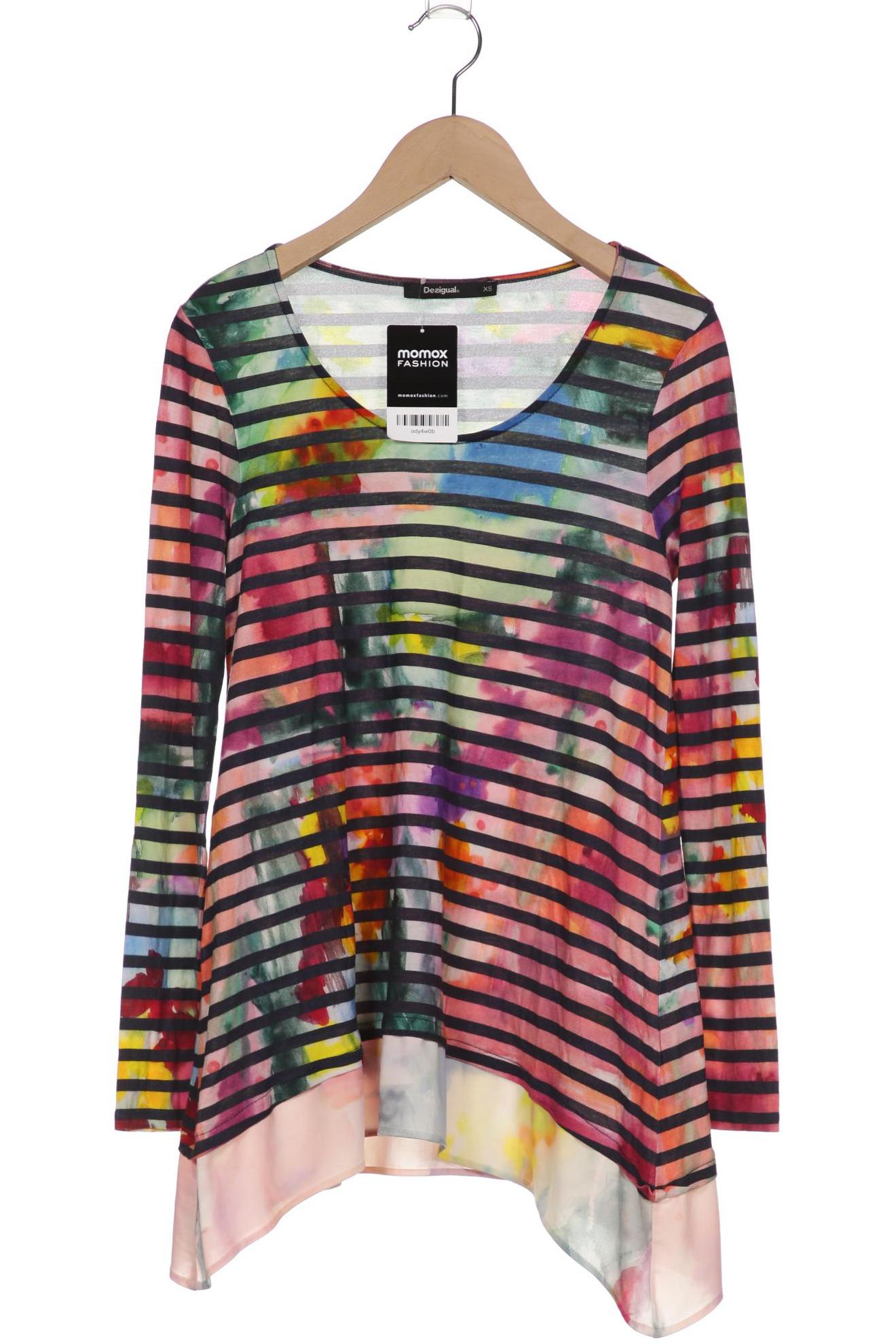 

Desigual Damen Langarmshirt, mehrfarbig, Gr. 34