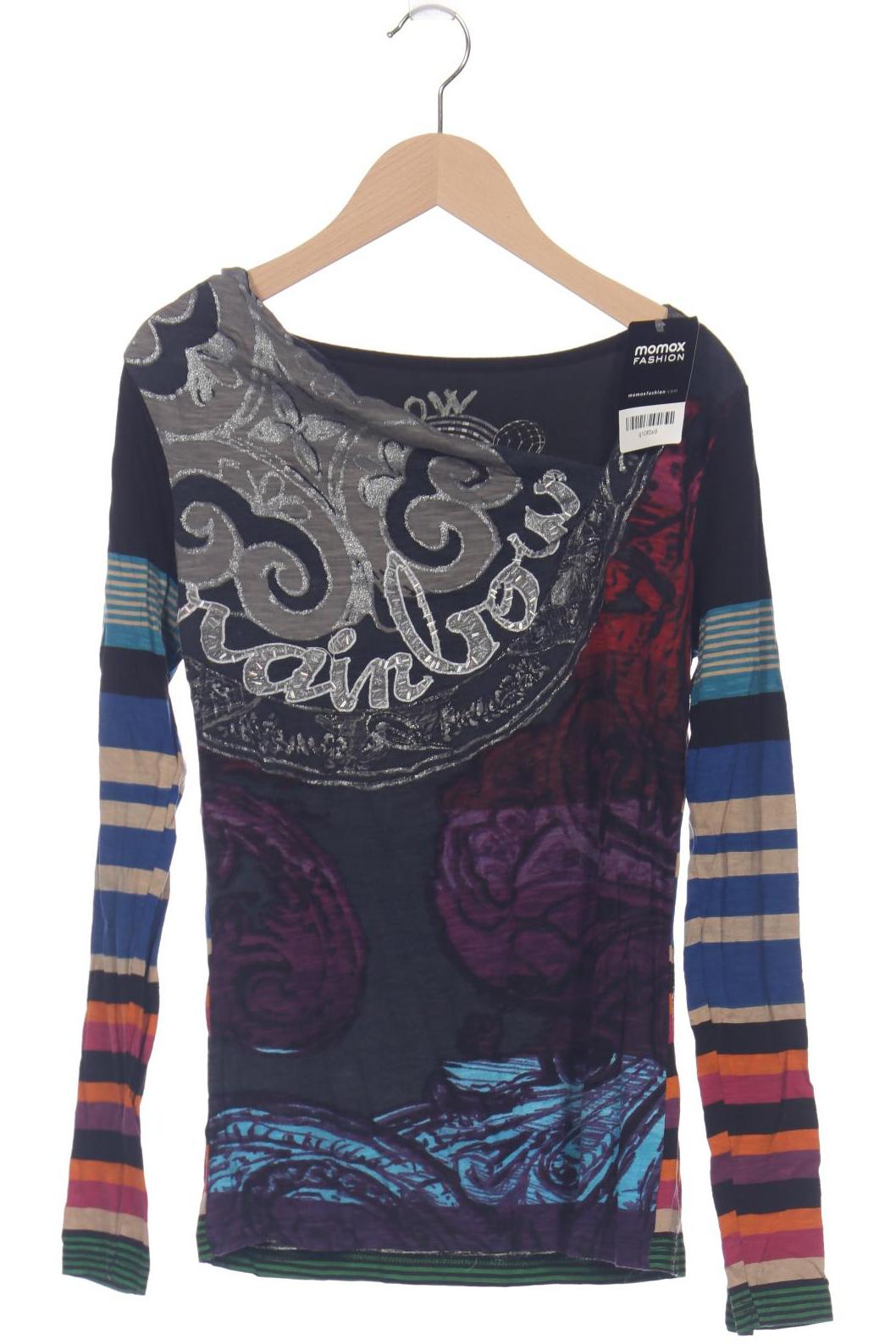 

Desigual Damen Langarmshirt, mehrfarbig, Gr. 36