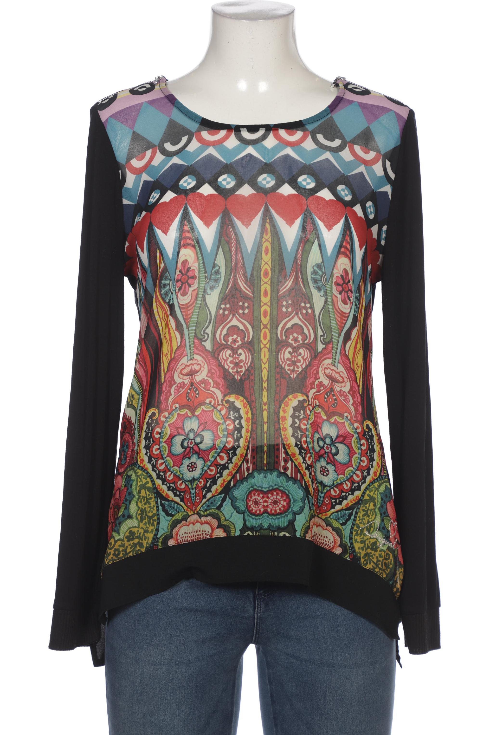

Desigual Damen Langarmshirt, schwarz, Gr. 42