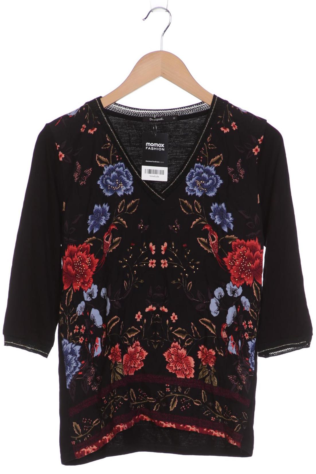 

Desigual Damen Langarmshirt, schwarz, Gr. 38