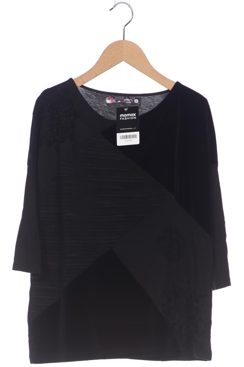 

Desigual Damen Langarmshirt, schwarz, Gr. 36