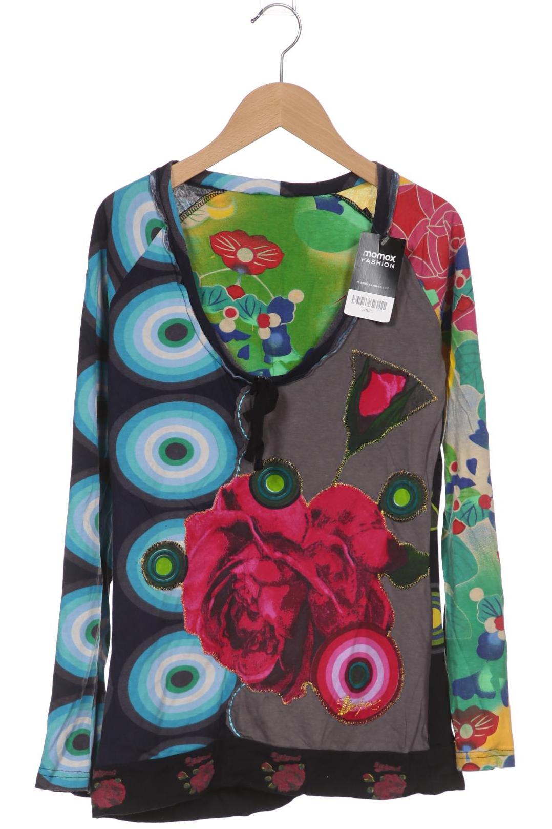 

Desigual Damen Langarmshirt, mehrfarbig, Gr. 38