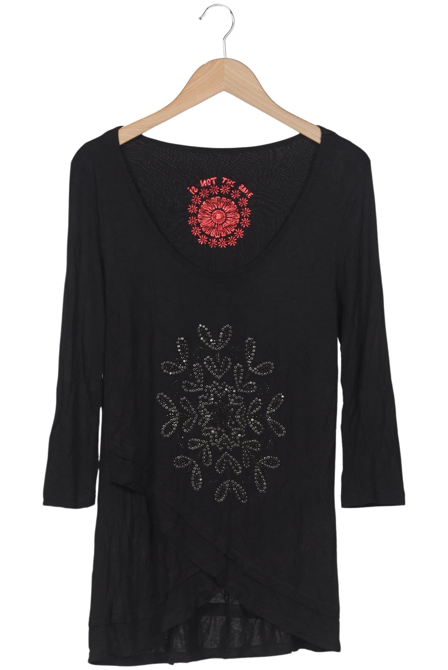 

Desigual Damen Langarmshirt, schwarz, Gr. 42