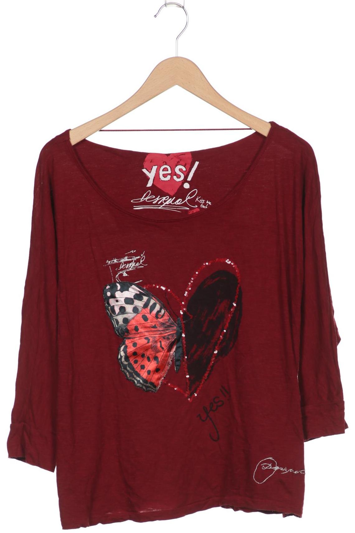 

Desigual Damen Langarmshirt, rot