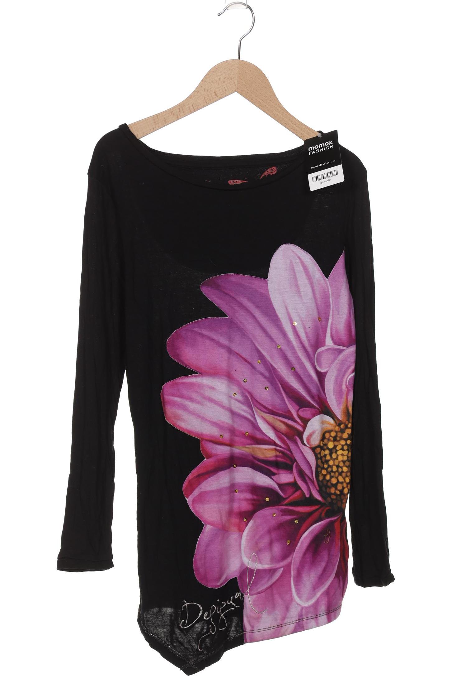 

Desigual Damen Langarmshirt, schwarz, Gr. 36