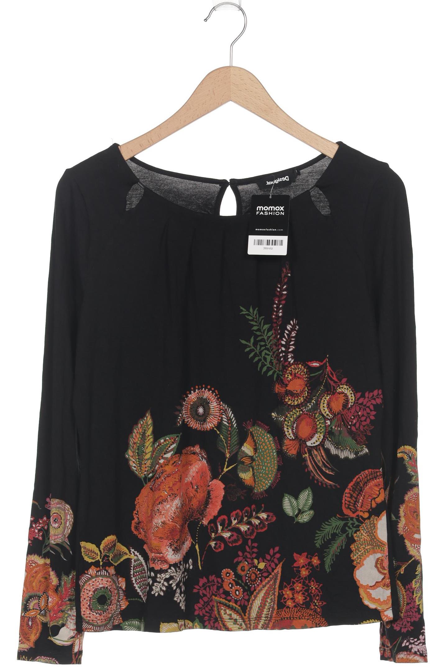 

Desigual Damen Langarmshirt, schwarz, Gr. 42