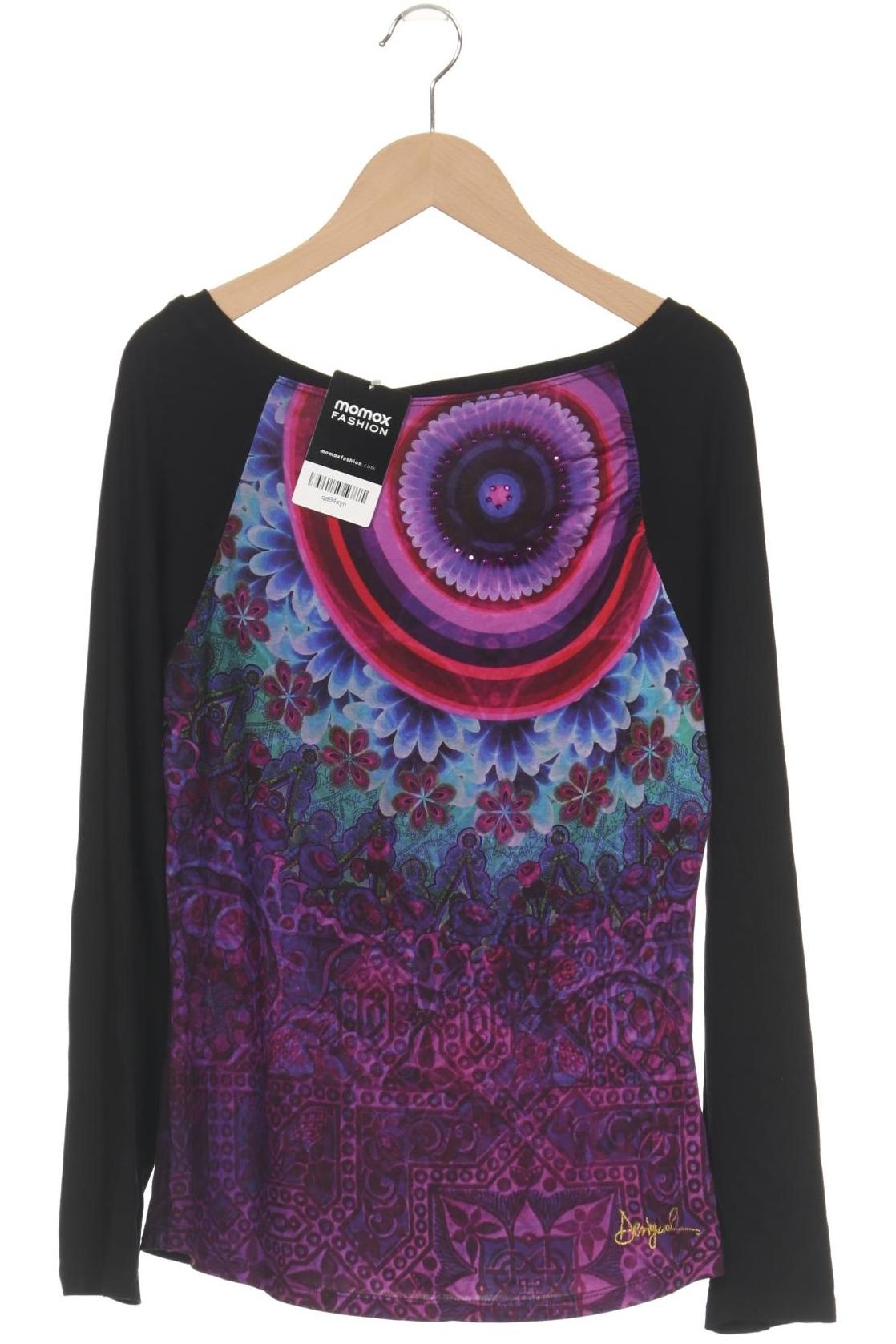 

Desigual Damen Langarmshirt, schwarz, Gr. 38