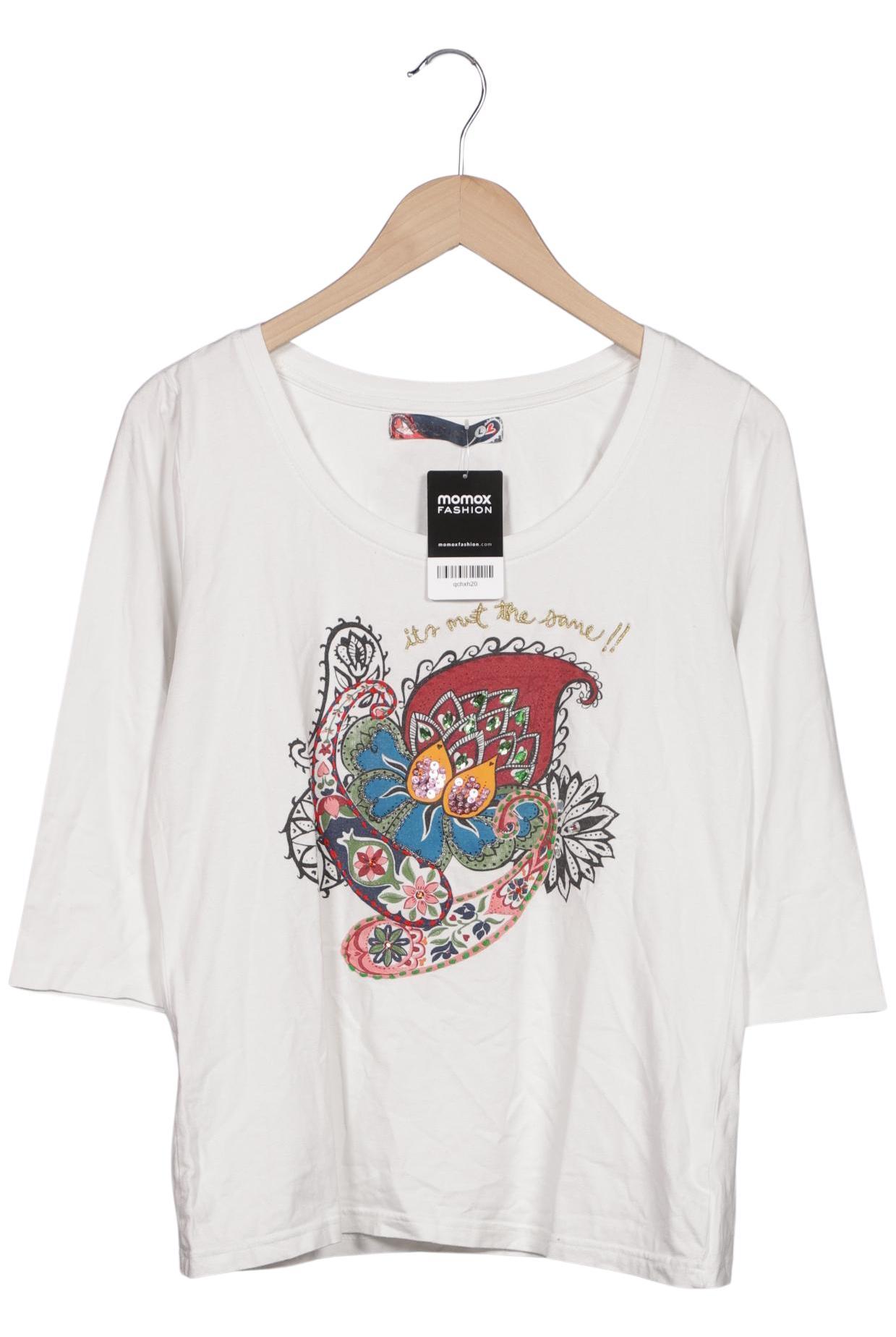 

Desigual Damen Langarmshirt, weiß, Gr. 42
