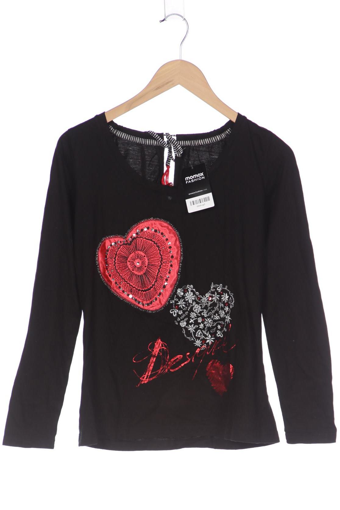 

Desigual Damen Langarmshirt, schwarz, Gr. 42