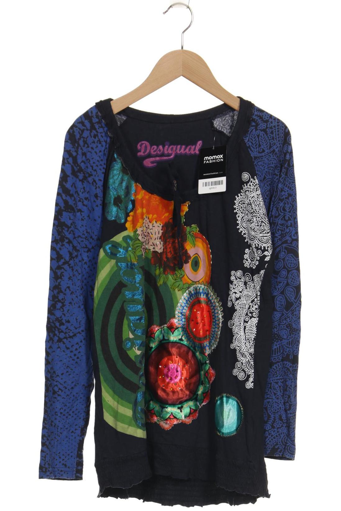 

Desigual Damen Langarmshirt, marineblau, Gr. 44