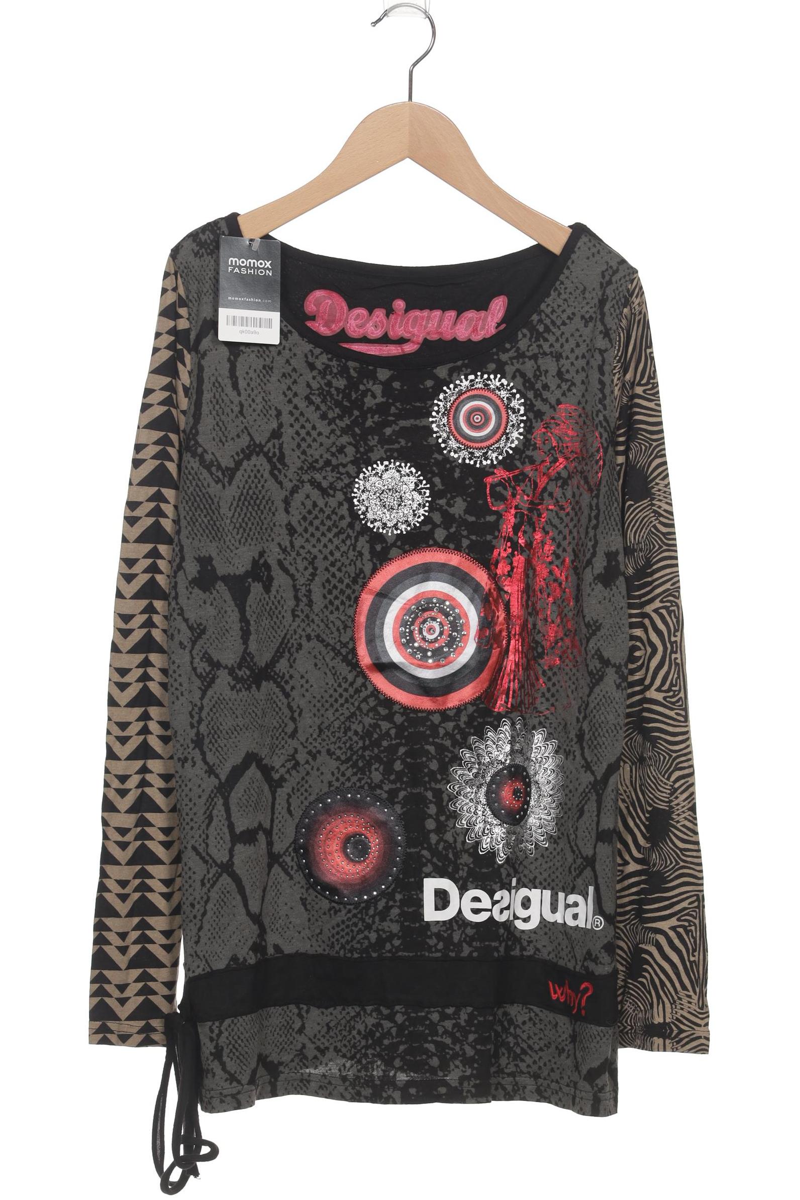 

Desigual Damen Langarmshirt, schwarz, Gr. 44