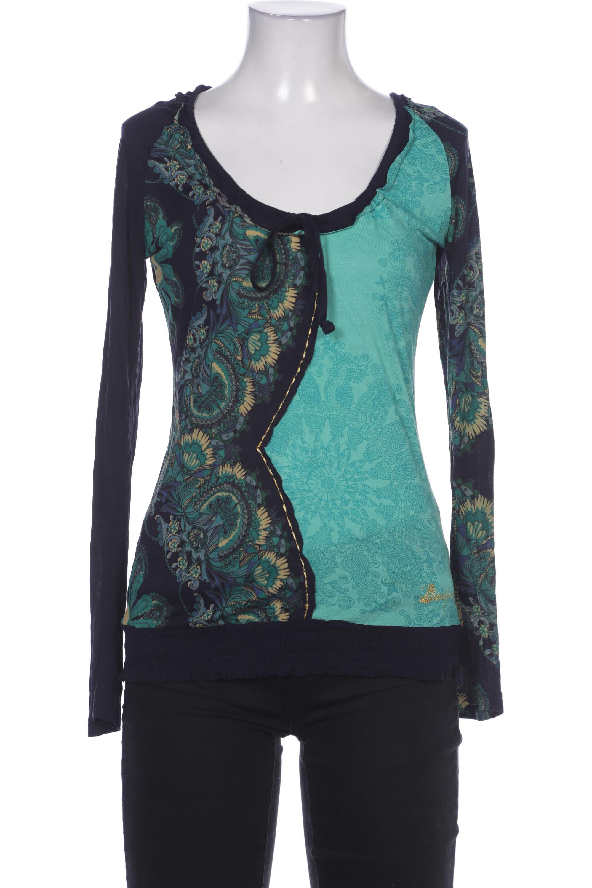 

Desigual Damen Langarmshirt, mehrfarbig, Gr. 36