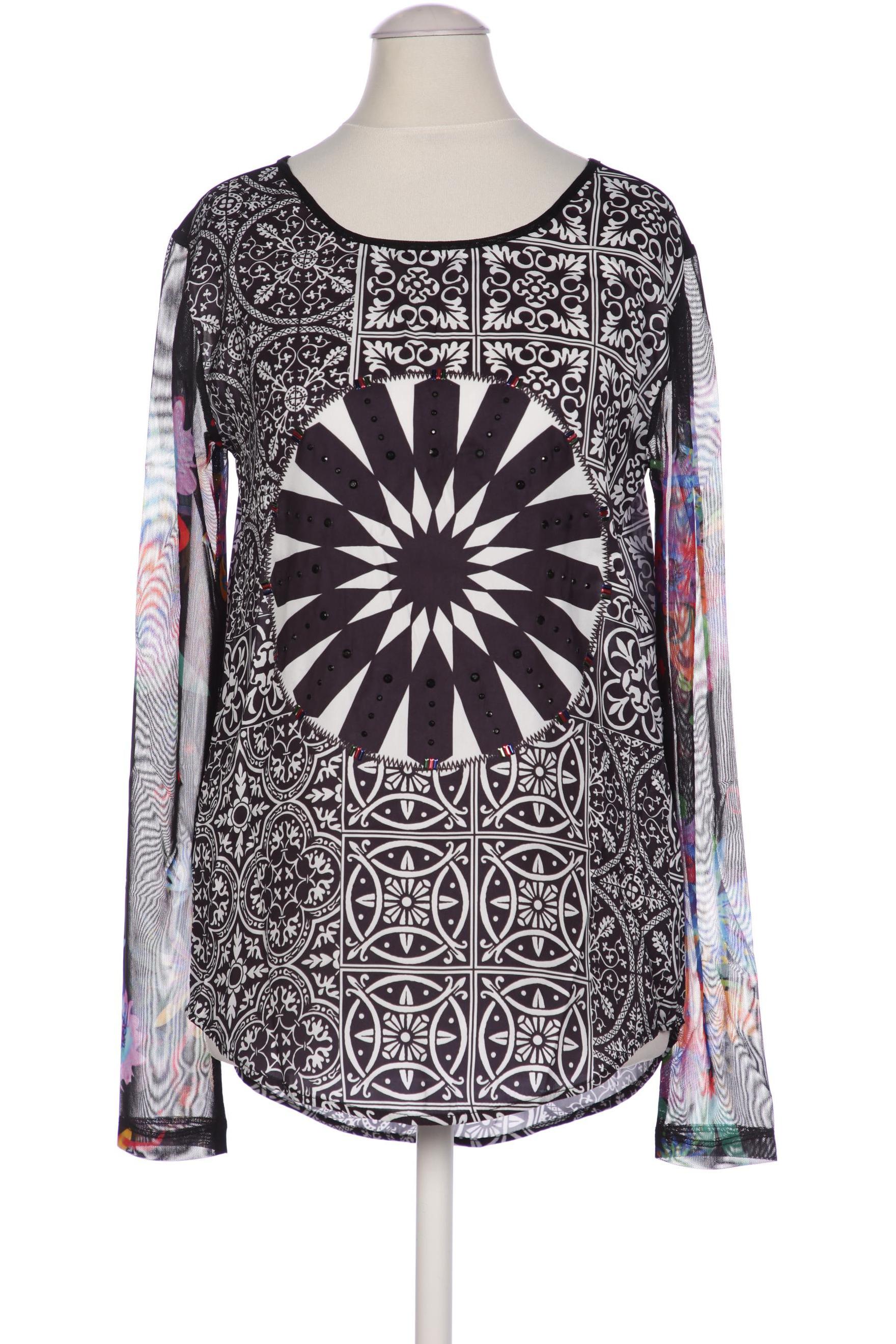 

Desigual Damen Langarmshirt, schwarz, Gr. 36