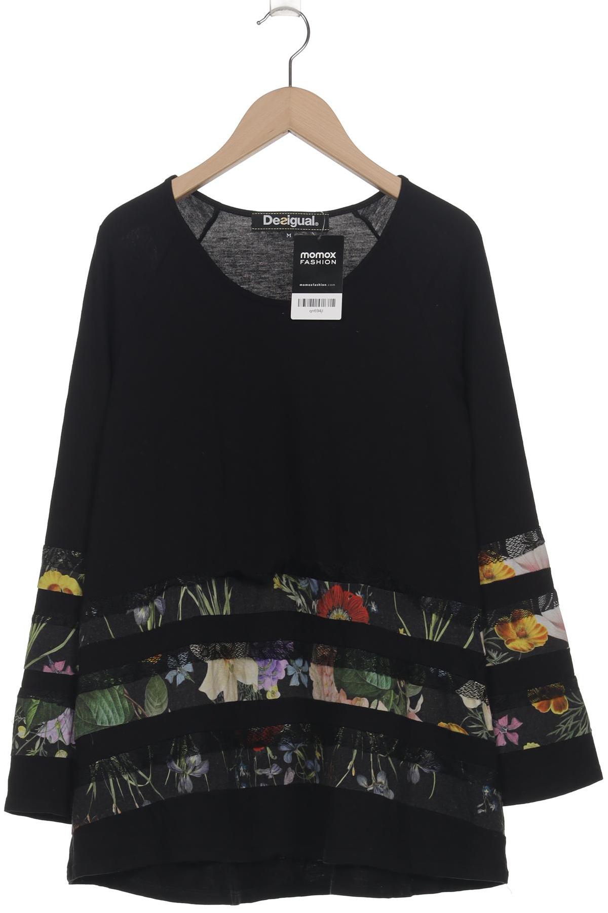 

Desigual Damen Langarmshirt, schwarz, Gr. 38