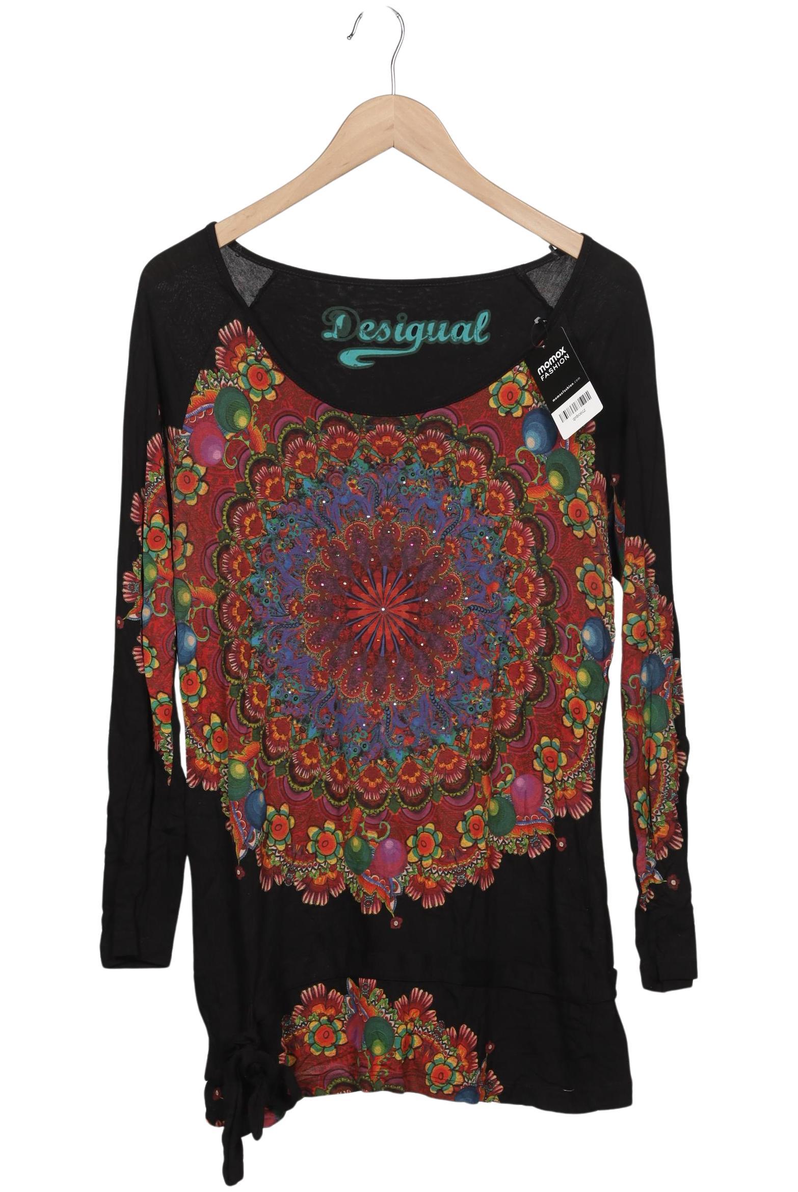 

Desigual Damen Langarmshirt, schwarz, Gr. 42