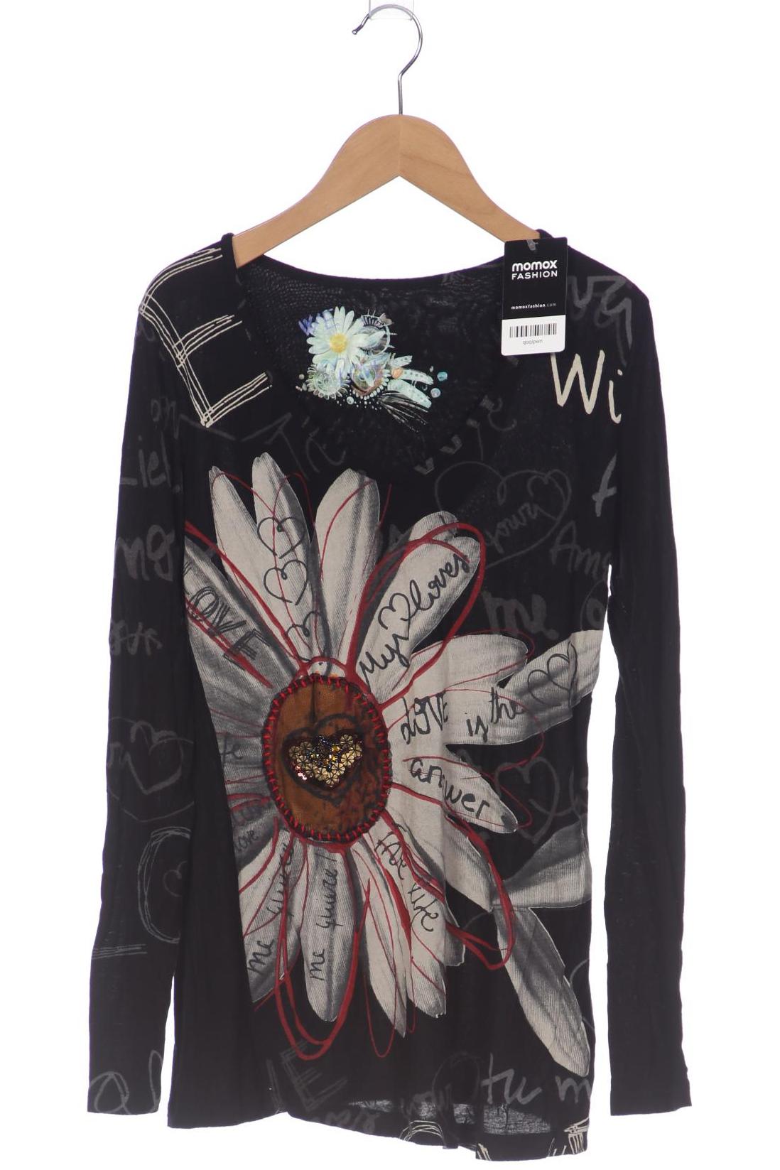 

Desigual Damen Langarmshirt, schwarz, Gr. 42