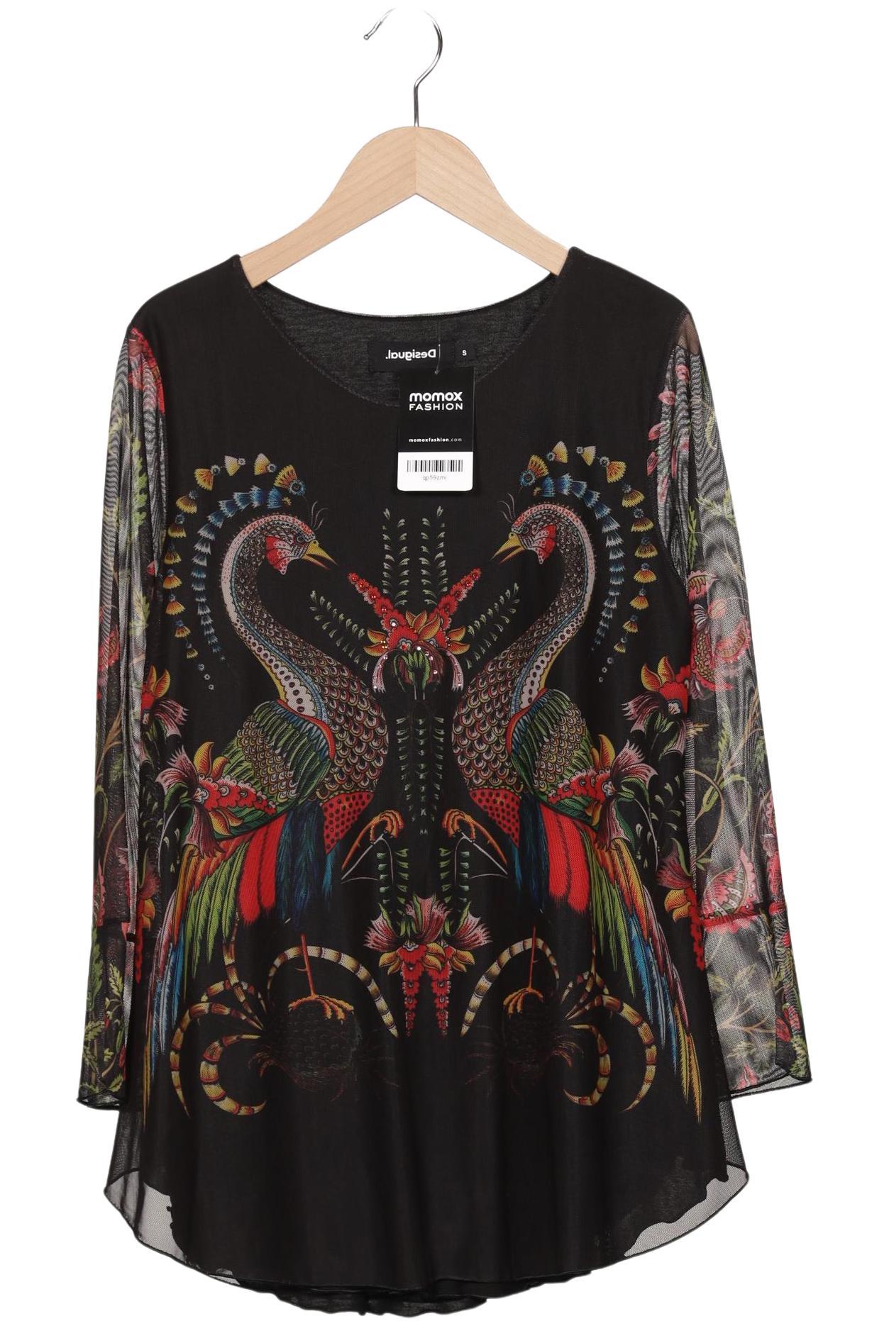 

Desigual Damen Langarmshirt, schwarz, Gr. 36